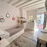 公寓 Elenitas Town House With Balcony And Sea View Mykonos Town