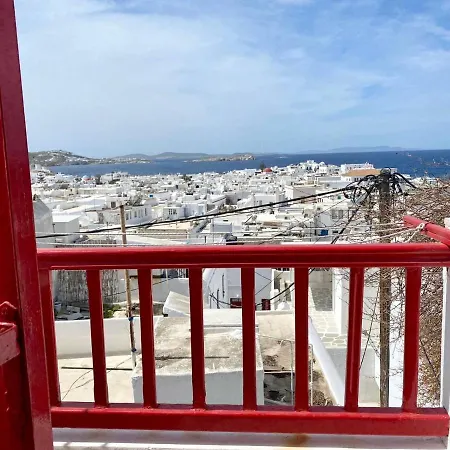 Elenitas Town House With Balcony And Sea View 公寓 Mykonos Town